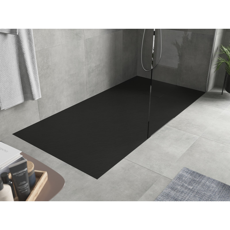 Mexen Hugo Rechteckige Duschtasse SMC 180 x 90 cm, schwarz - 42709018