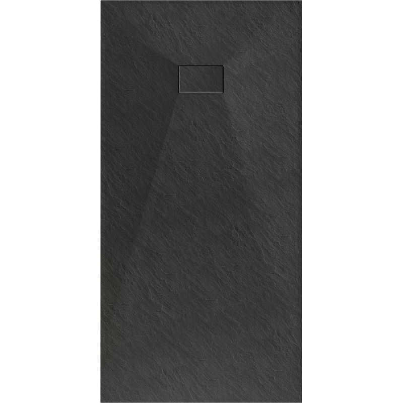 Mexen Hugo brodzik prostokątny SMC 170 x 80 cm, czarny - 42708017