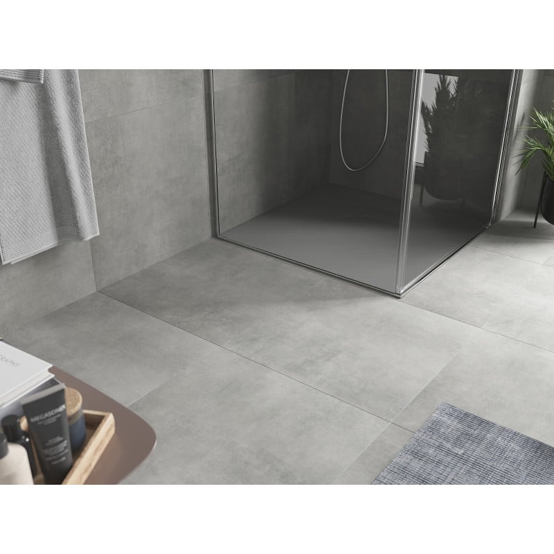 Mexen Hugo piatto doccia quadrato SMC 90 x 90 cm, grigio - 42619090