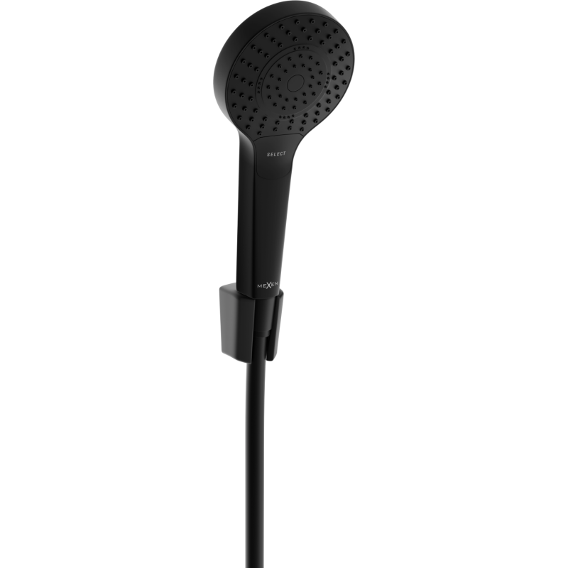 Mexen R-05 shower set, black - 785055052-70