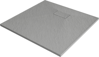 Mexen Hugo douchebak vierkant SMC 80 x 80 cm, grijs - 42618080