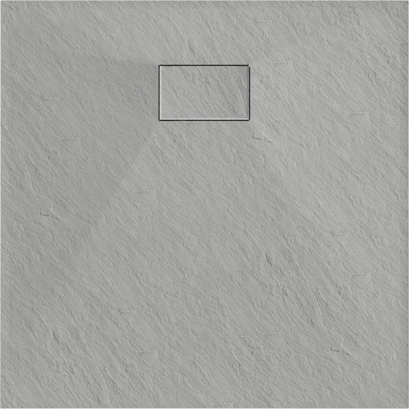 Mexen Hugo receveur de douche carré SMC 80 x 80 cm, gris - 42618080