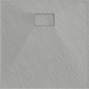 Mexen Hugo piatto doccia quadrato SMC 80 x 80 cm, grigio - 42618080