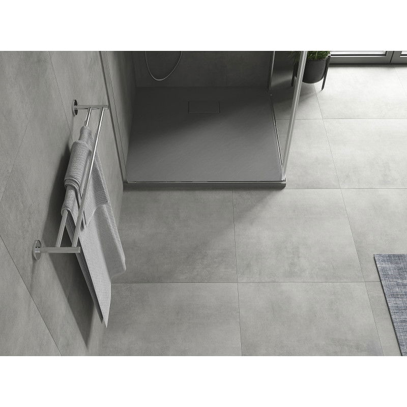 Mexen Hugo plato de ducha cuadrado SMC 80 x 80 cm, gris - 42618080