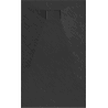 Receveur rectangulaire Mexen Hugo SMC 150 x 90 cm, noir - 42709015