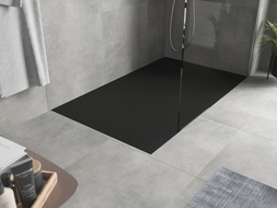 Mexen Hugo rectangular SMC shower tray 140 x 90 cm, black - 42709014