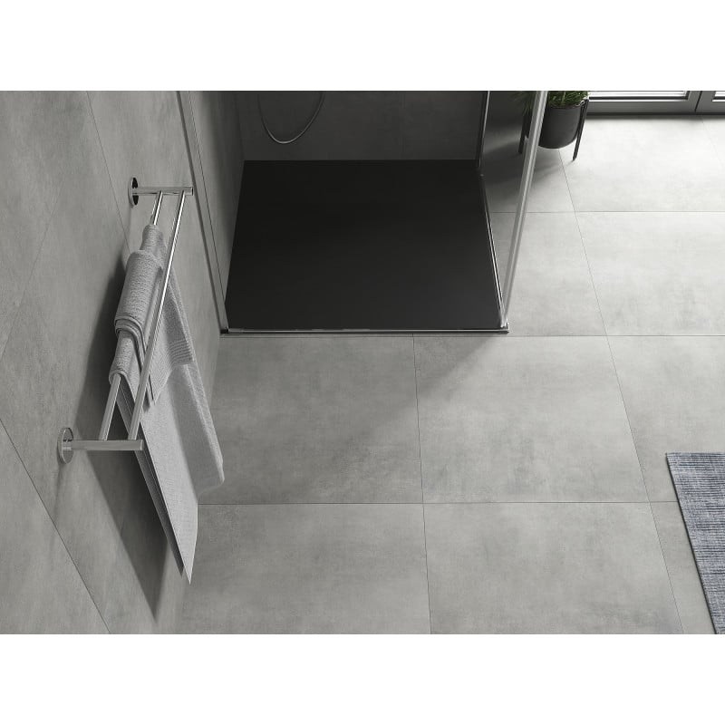 Mexen Hugo brodzik kwadratowy SMC 90 x 90 cm, czarny - 42709090