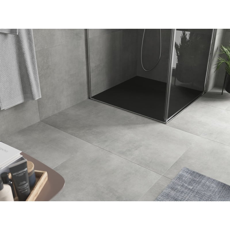 Mexen Hugo vierkante douchebak SMC 90 x 90 cm, zwart - 42709090