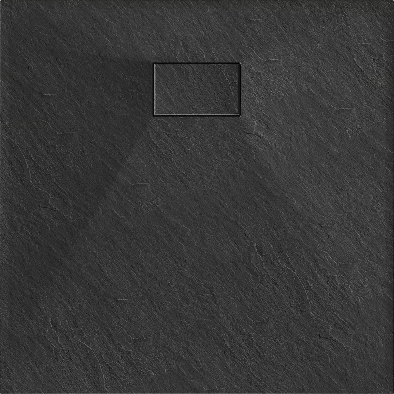 Mexen Hugo vierkante douchebak SMC 90 x 90 cm, zwart - 42709090