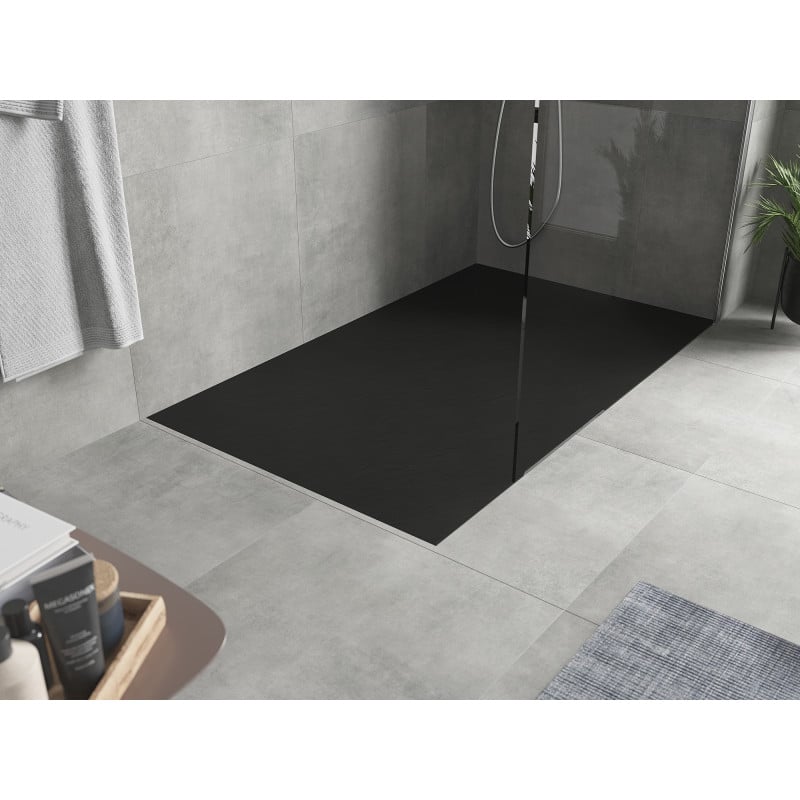 Mexen Hugo rectangular shower tray SMC 150 x 80 cm, black - 42708015