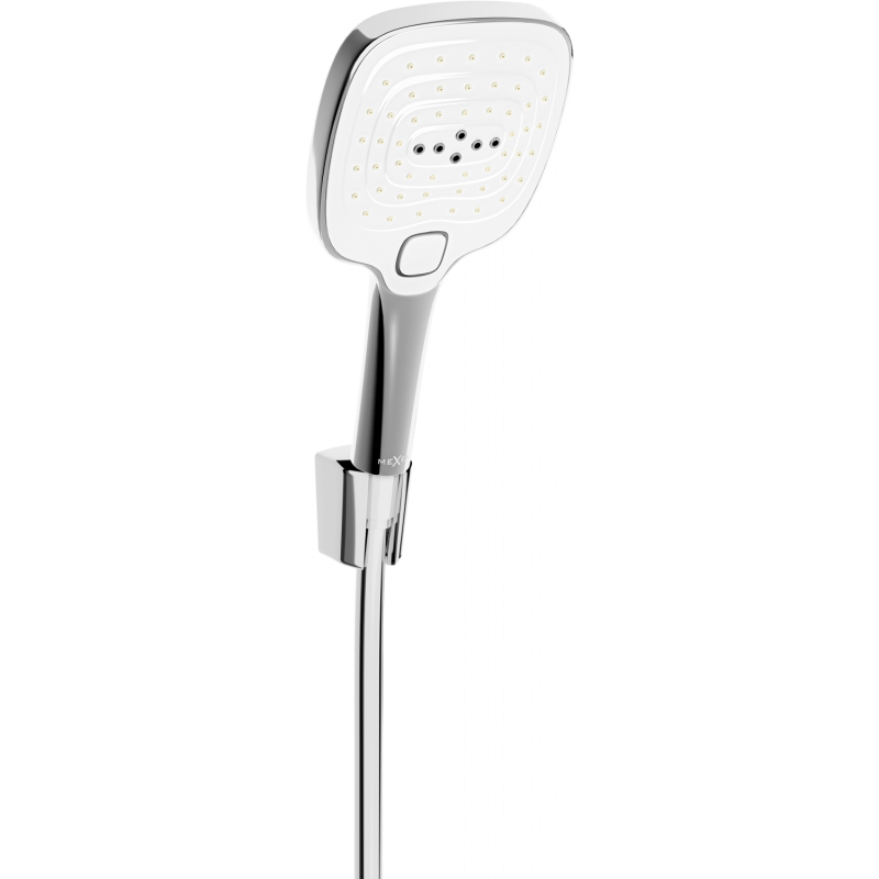 Mexen R-17 Punktfërmeg Duschset, Chrom/Blo - 785175052-02