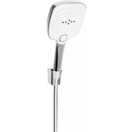 Mexen R-17 Punkt-Duschset, Chrom/Weiß - 785175052-02