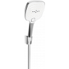 Mexen R-17 punktdušikomplekt, kroom/valge - 785175052-02