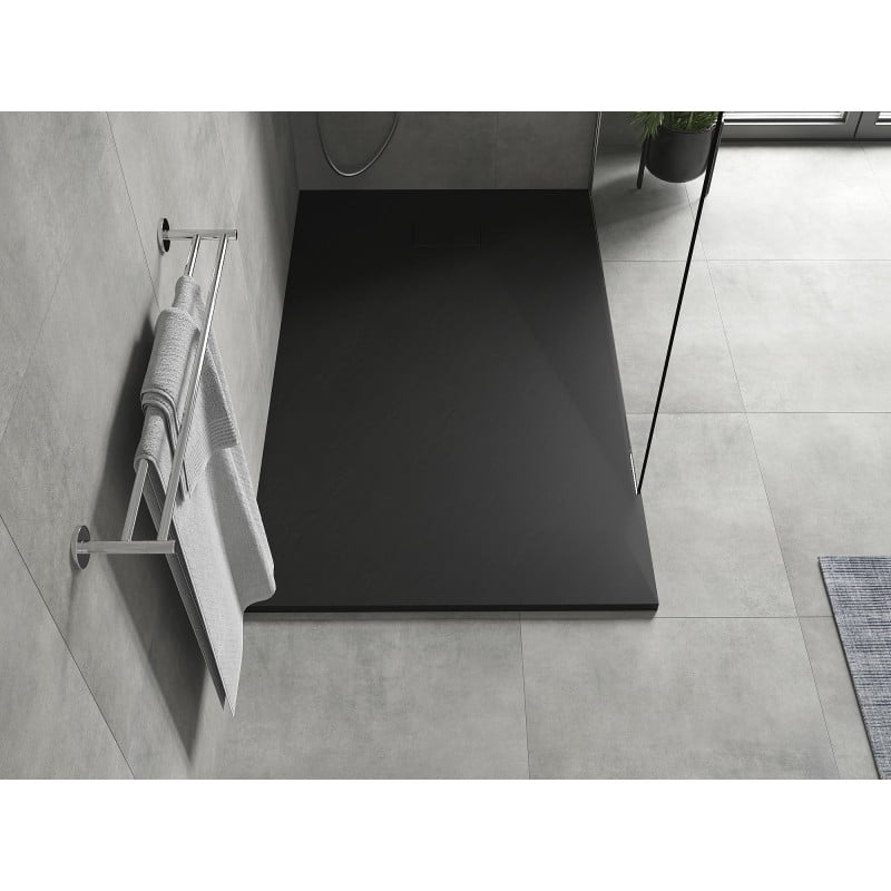 Mexen Hugo rectangular shower tray SMC 150 x 70 cm, black - 42707015