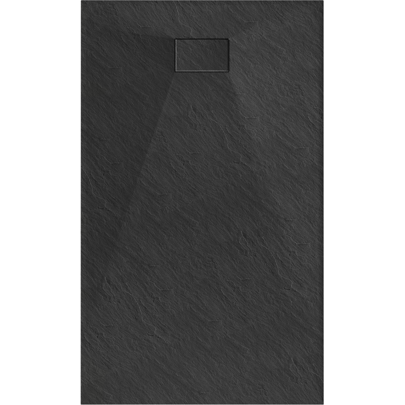 Mexen Hugo plato de ducha rectangular SMC 140 x 70 cm, negro - 42707014