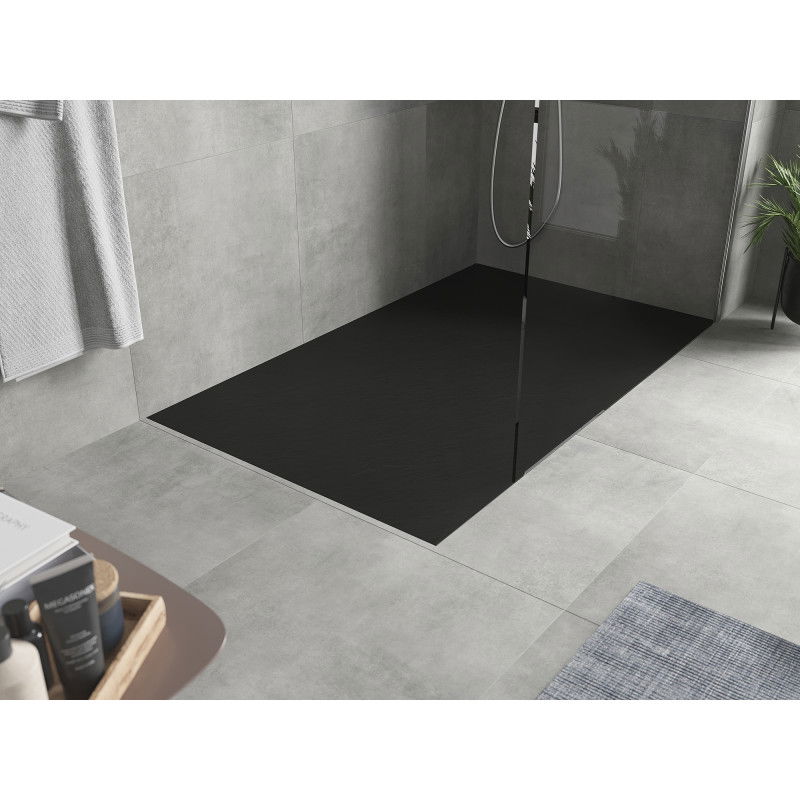 Mexen Hugo base de duche retangular SMC 140 x 70 cm, preto - 42707014