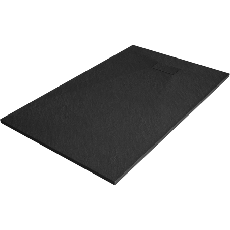 Mexen Hugo rectangular SMC shower tray 140 x 70 cm, black - 42707014