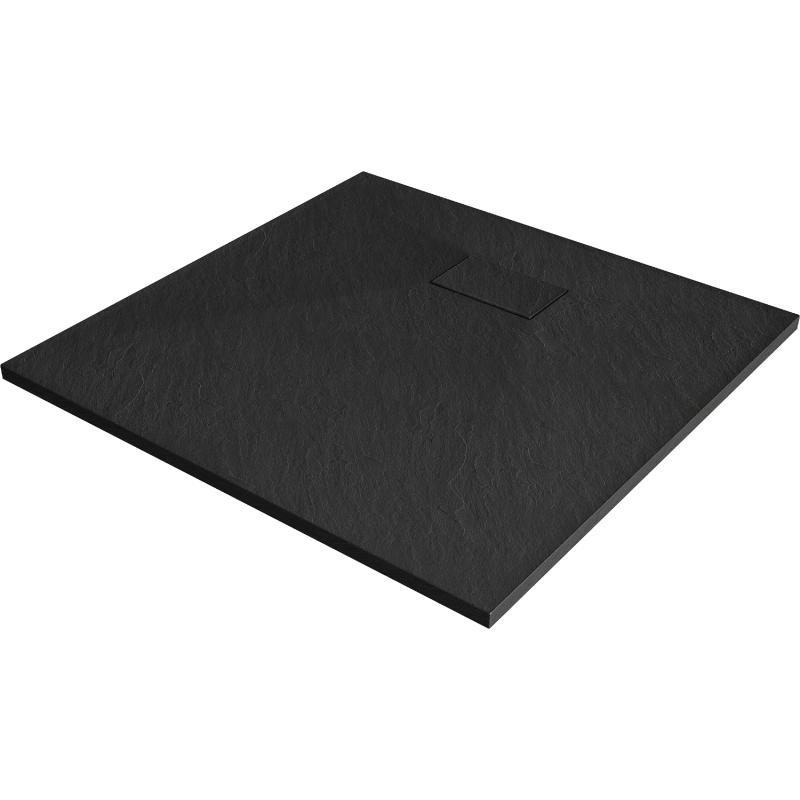 Receveur de douche carré Mexen Hugo SMC 70 x 70 cm, noir - 42707070