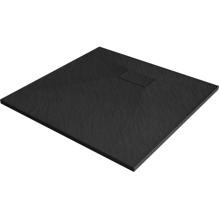 Mexen Hugo square shower tray SMC 70 x 70 cm, black - 42707070