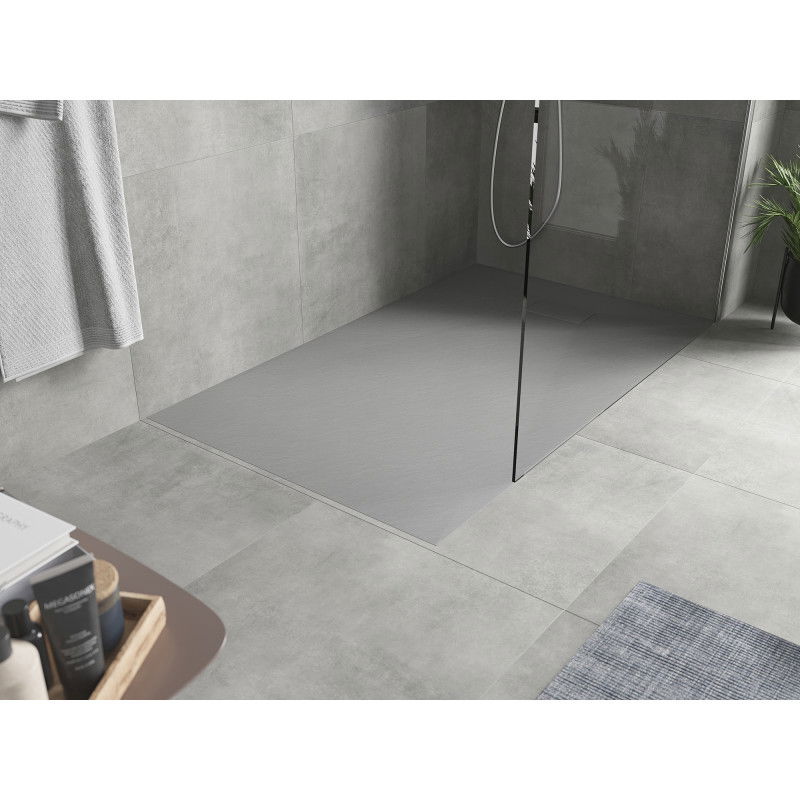 Mexen Hugo piatto doccia rettangolare SMC 140 x 90 cm, grigio - 42619014