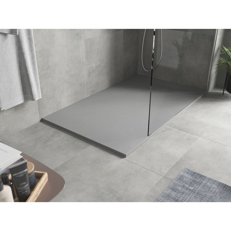 Mexen Hugo rechthoekige douchebak SMC 140 x 80 cm, grijs - 42618014