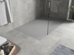 Mexen Hugo rectangular SMC shower tray 140 x 80 cm, gray - 42618014