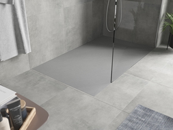 Receveur rectangulaire Mexen Hugo SMC 140 x 80 cm, gris - 42618014