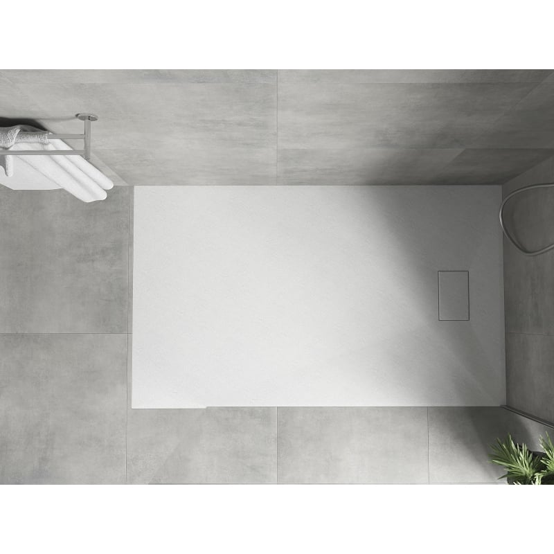Mexen Hugo rectangular SMC shower tray 140 x 90 cm, white - 42109014