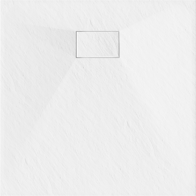 Mexen Hugo square SMC shower tray 90 x 90 cm, white - 42109090