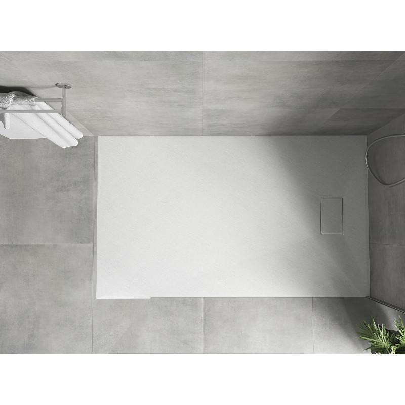 Mexen Hugo brodzik prostokątny SMC 160 x 80 cm, biały - 42108016