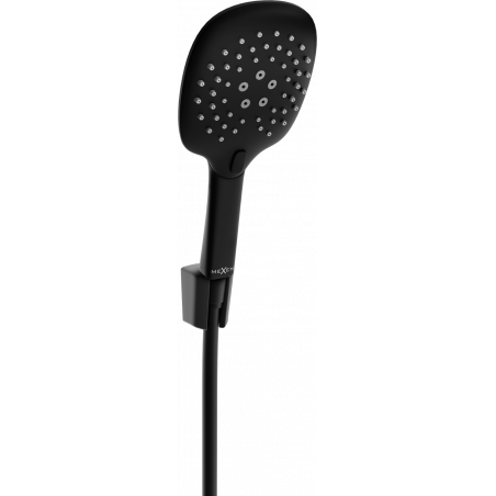 Mexen R-22 point shower set, black - 785225052-70
