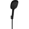 Mexen R-22 conjunto de ducha puntual, negro - 785225052-70