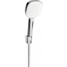 Mexen R-33 punktdušikomplekt, kroom/valge - 785335052-02