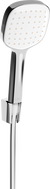 Mexen R-33 punktdušikomplekt, kroom/valge - 785335052-02