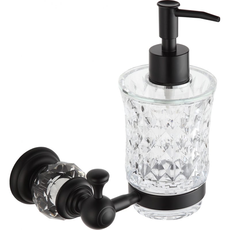 Mexen Estela zeepdispenser, zwart - 7011540-70