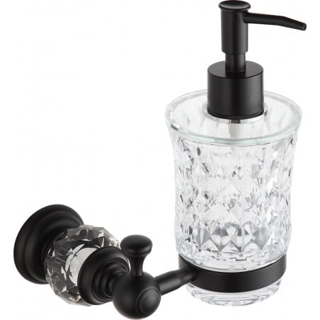 Mexen Estela zeepdispenser, zwart - 7011540-70