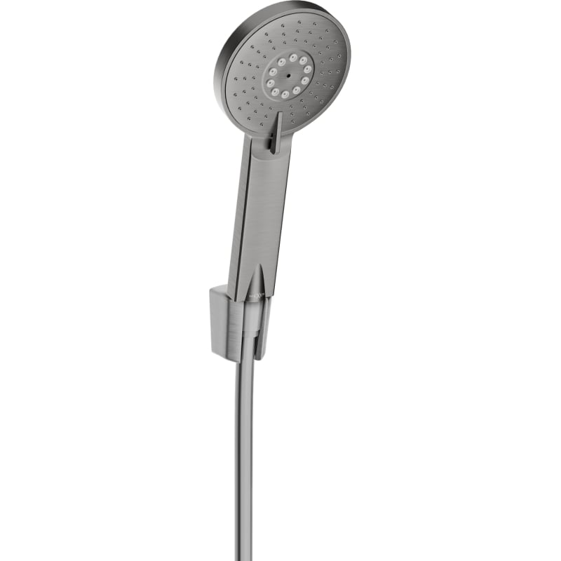 Mexen R-40 point shower set, brushed gun gray - 785405052-66