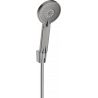 Mexen R-40 point shower set, brushed gun gray - 785405052-66