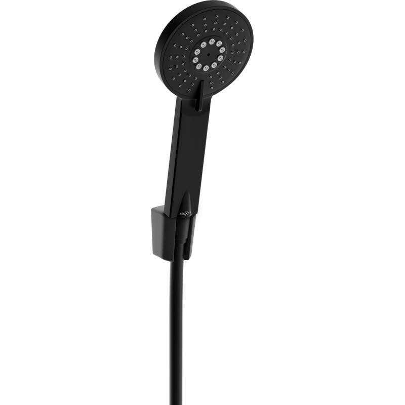Mexen R-40 point shower set, black - 785405052-70
