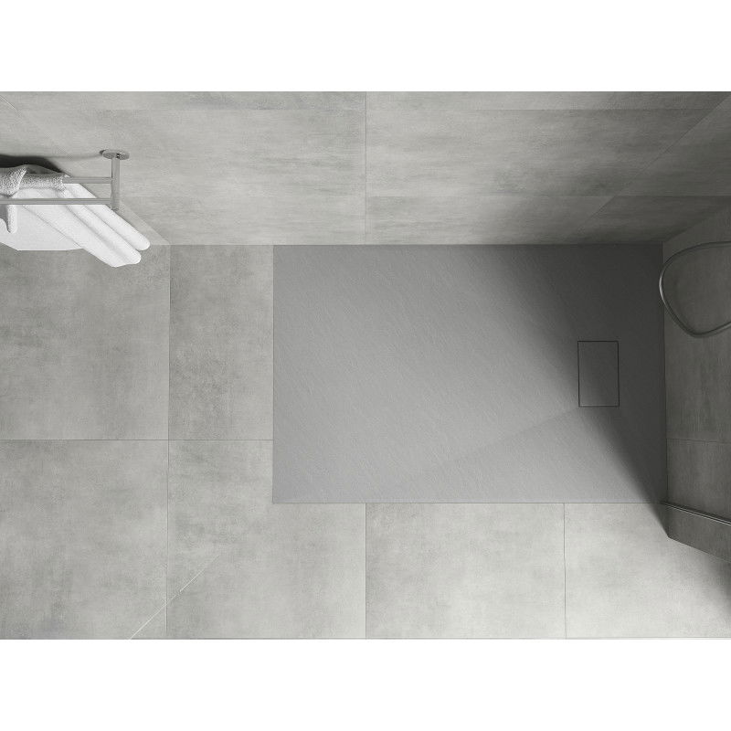 Mexen Hugo plato de ducha rectangular SMC 120 x 90 cm, gris - 42619012