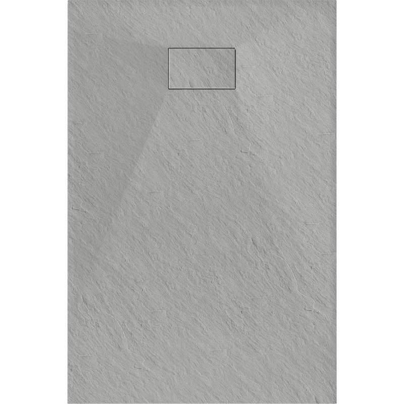 Mexen Hugo ristkülikukujuline SMC dušialus 120 x 90 cm, hall - 42619012