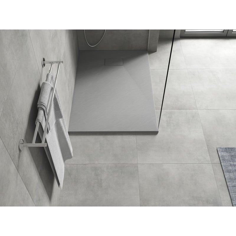 Mexen Hugo rectangular shower tray SMC 120 x 70 cm, grey - 42617012