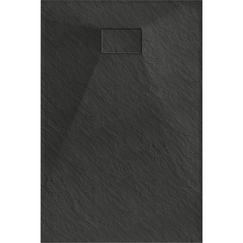 Mexen Hugo ristkülikukujuline SMC dušialus 130 x 90 cm, must - 42709013
