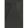 Receveur rectangulaire Mexen Hugo SMC 120 x 90 cm, noir - 42709012
