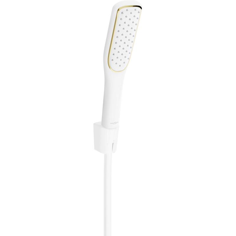 Mexen R-49 punkt-dušikomplekt, valge/kuldne - 785495052-25