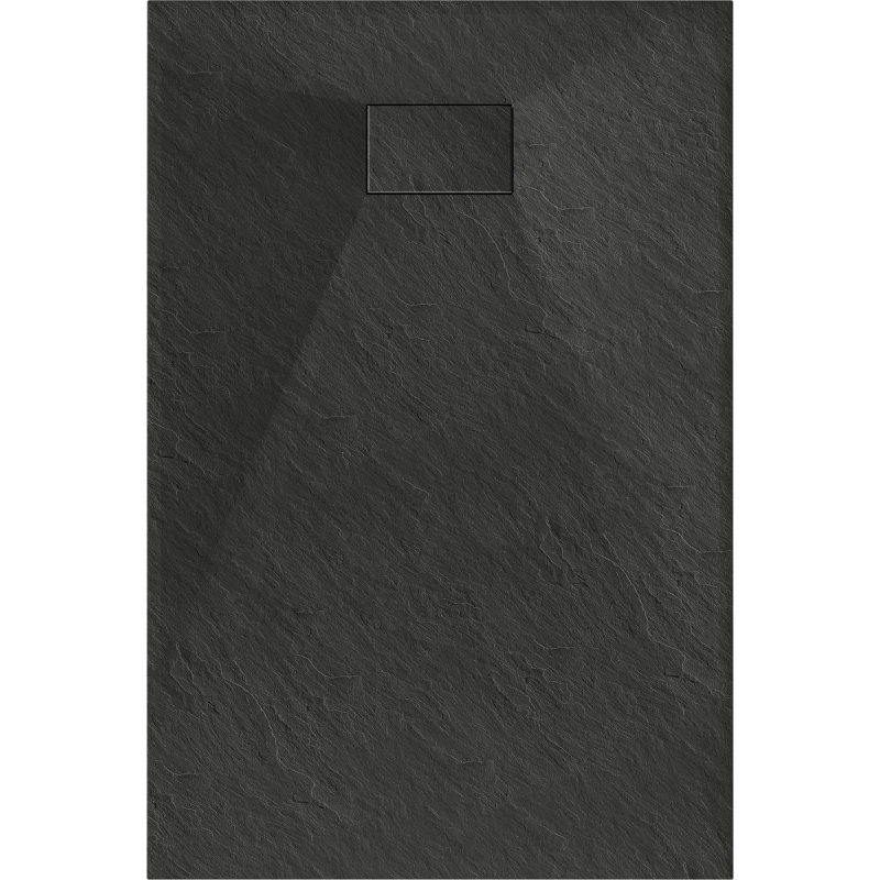 Mexen Hugo plato de ducha rectangular SMC 110 x 80 cm, negro - 42708011