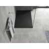 Mexen Hugo rechteckige Duschwanne SMC 100 x 80 cm, schwarz - 42708010