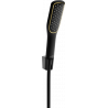 Mexen R-49 point shower set, black/gold - 785495052-75