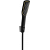 Mexen R-49 Punkt-Duschset, schwarz/gold - 785495052-75