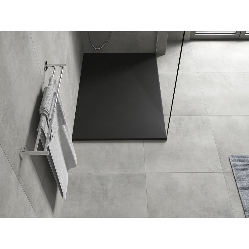 Mexen Hugo rectangular shower tray SMC 130 x 70 cm, black - 42707013
